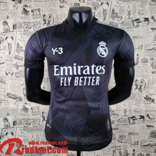 Maillot De Foot Real Madrid Version joint Y3 noir Homme 22 23 Version Fuite