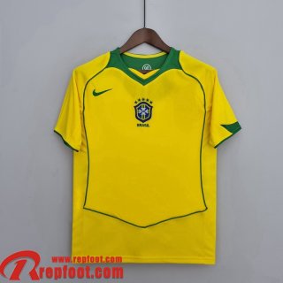 Maillot De Foot Brazil Domicile Homme 2004 06