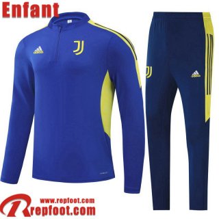 Survetement de Foot Juventus bleu Enfant 21 22 TK236