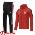 Coupe Vent - Sweat a Capuche Bayern Munich rouge Homme 21 22 WK59