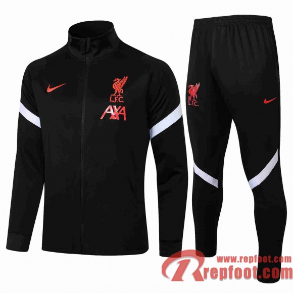 Liverpool Veste Foot noir 21 22 JK02