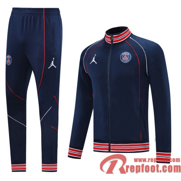 PSG Veste Foot saphir 21 22 JK21