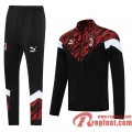 AC Milan Veste Foot Noir rouge 21 22 JK22