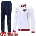 PSG Veste Foot Blanc Homme 22 23 JK318