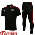 Manchester United Polo foot le noir Homme 21 22 PL293