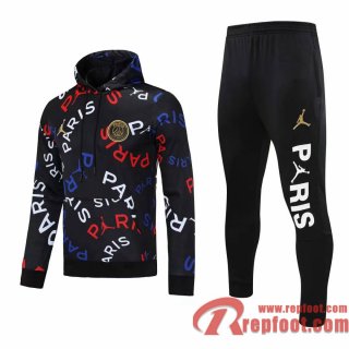 Pairs Jordan Sweatshirt Foot noir 21 22 SW10