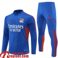 Olympique Lyon Survetement de Foot bleu Homme 22 23 TG232