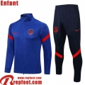 Atletico Madrid Veste Foot bleu Enfant 22 23 TK239