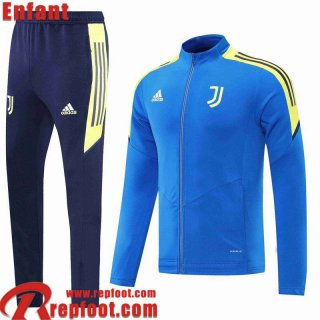 Juventus Veste Foot bleu Enfant 22 23 TK250
