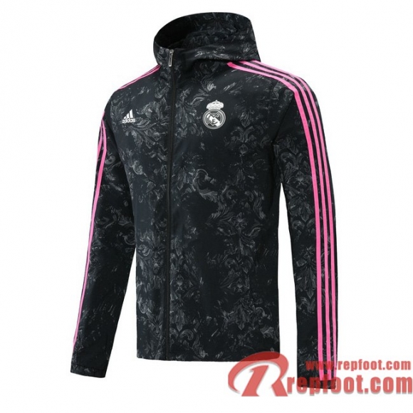 Real Madrid Coupe Vent noir 21 22 WK04