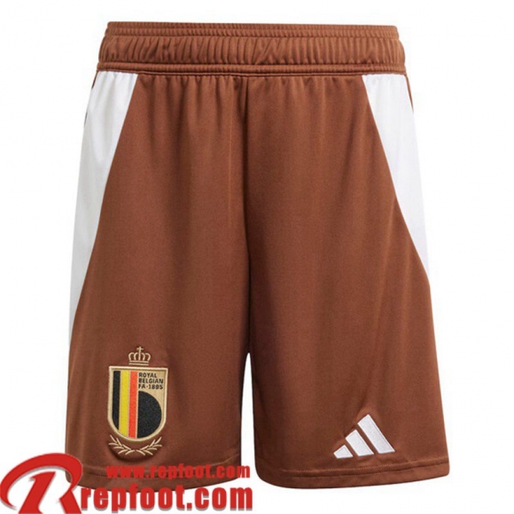 Belgique Short de Foot Exterieur Homme EURO 2024  Belgique Short de Foot Exterieur Homme EURO 2024