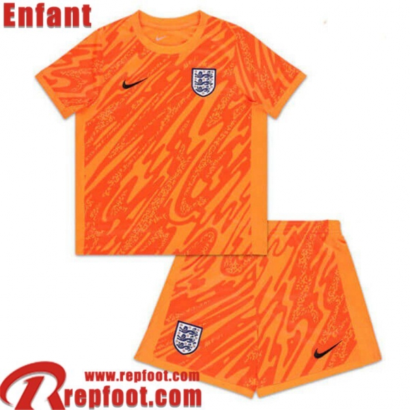 Angleterre Maillot De Foot Gardiens De But Enfant EURO 2024 TBB320