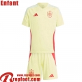 Espagne Maillot De Foot Exterieur Enfant EURO 2024