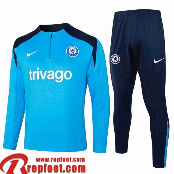 Chelsea Survetement de Foot Homme 24 25 A287  Chelsea Survetement de Foot Homme 24 25 A287