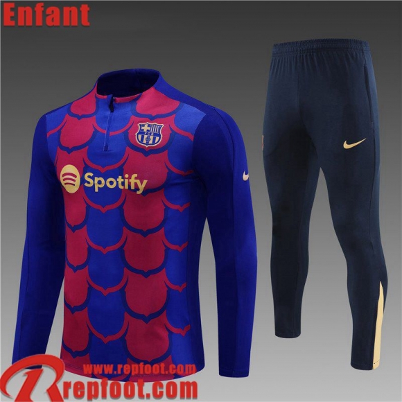 KIT: Barcelone Survetement de Foot Enfant 24 25 C205