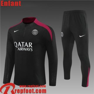 KIT: PSG Survetement de Foot Enfant 24 25 C207