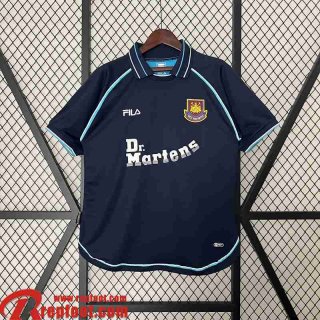 West Ham United Retro Maillot De Foot third Homme 99 01 FG433