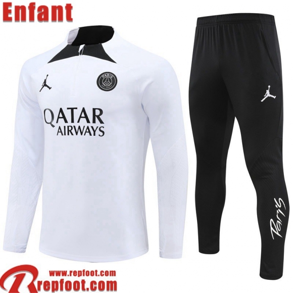 PSG KIT: Survetement de Foot Enfant 23 24 C185