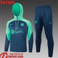 Barcelone KIT: Survetement de Foot - Sweat A Capuche Enfant 23 24 C196