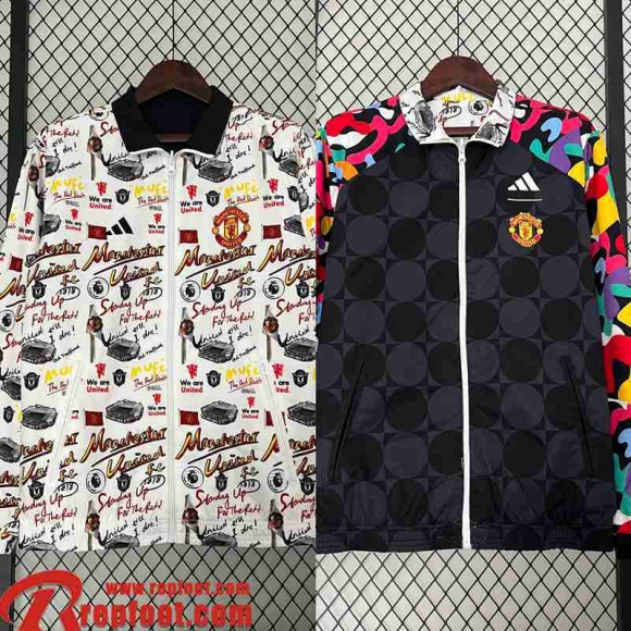 Manchester United Coupe Vent Reversible Homme 23 24 D224