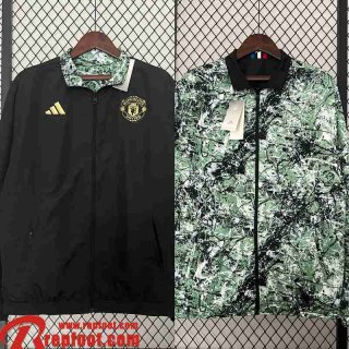 Manchester United Coupe Vent Reversible Homme 23 24 D228
