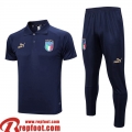 Polo foot Italie bleu marine Homme 2023 2024 PL642