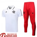 Polo foot Flamengo Blanc Homme 2023 2024 PL645