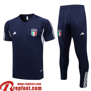 Polo foot Italie bleu Homme 2023 2024 PL653