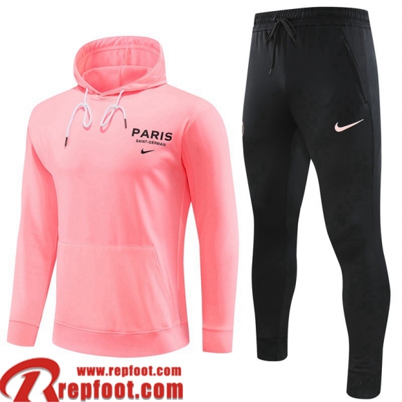 Sweatshirt Foot PSG rose Homme 2023 2024 SW60 Sweatshirt Foot PSG rose Homme 2023 2024 SW60
