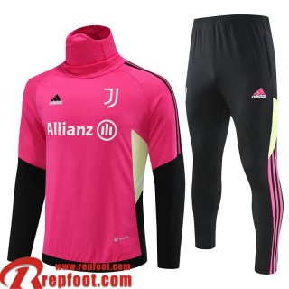 Survetement de Foot High Collar Juventus rose Homme 2022 2023 TG720