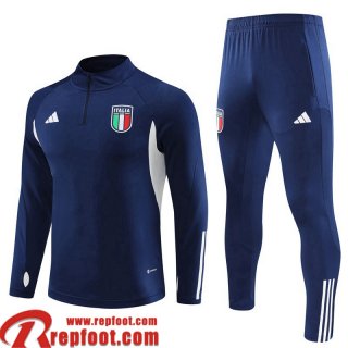 Survetement de Foot Italie bleu Homme 2022 2023 TG730