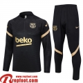 Survetement de Foot Barcelone noir Homme 2023 2024 TG743