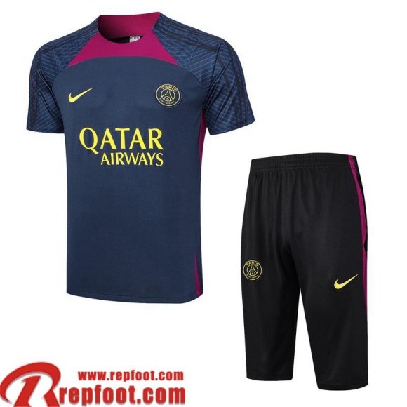 Survetement T Shirt PSG bleu Homme 2023 2024 TG770