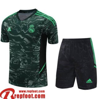 Survetement T Shirt Real Madrid vert Homme 2023 2024 TG779