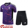 Survetement T Shirt Juventus Violet Homme 2023 2024 TG782