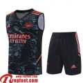 Survetement Sans manches Arsenal bleu noir Homme 2023 2024 TG785