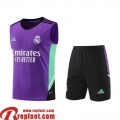 Survetement Sans manches Real Madrid Violet Homme 2023 2024 TG796