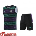 Survetement Sans manches Real Madrid Violet vert Homme 2023 2024 TG798