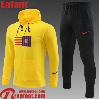 Sweatshirt Foot Barcelone jaune Enfant 2023 2024 TK552