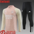 Survetement de Foot Lyon rose Enfant 2023 2024 TK585 Survetement de Foot Lyon rose Enfant 2023 2024 TK585