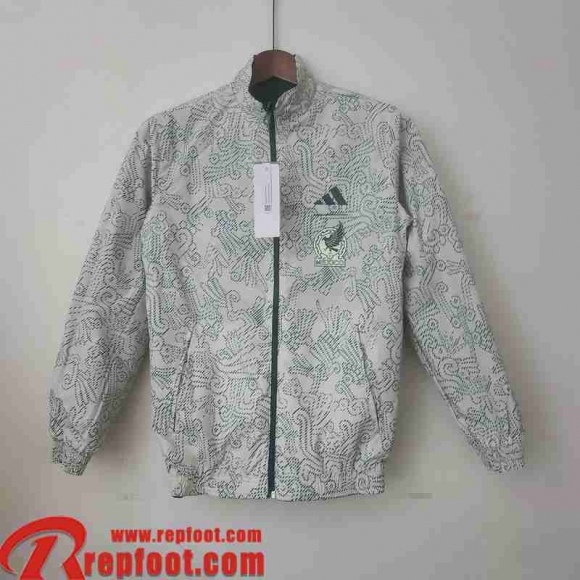 Coupe Vent Mexique vert blanc Homme 2023 2024 WK247