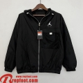 Coupe Vent - Sweat a Capuche Sport noir Homme 2023 2024 WK258  Coupe Vent - Sweat a Capuche Sport noir Homme 2023 2024 WK258