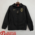 Coupe Vent - Sweat a Capuche Corinthians noir Homme 2023 2024 WK272