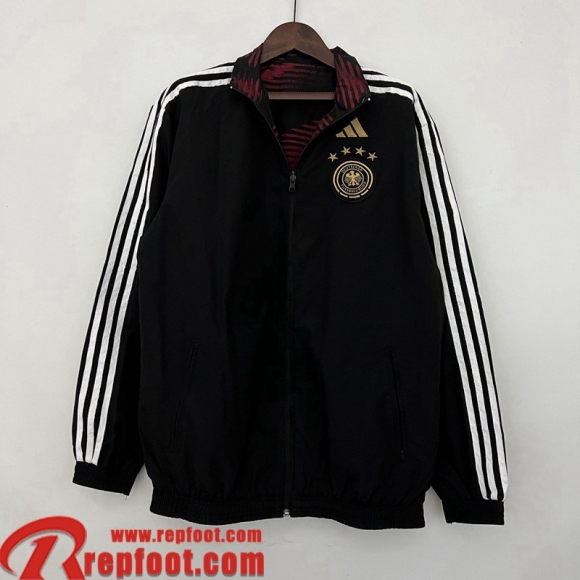 Coupe Vent Allemagne noir Homme 2023 2024 WK275  Coupe Vent Allemagne noir Homme 2023 2024 WK275