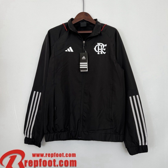 Coupe Vent Flamengo noir Homme 2023 2024 WK307