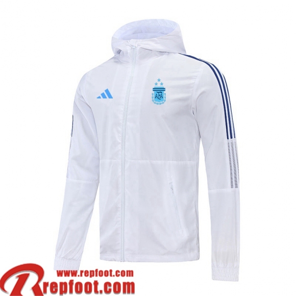 Coupe Vent Argentine Blanc Homme 2023 2024 WK373 Coupe Vent Argentine Blanc Homme 2023 2024 WK373