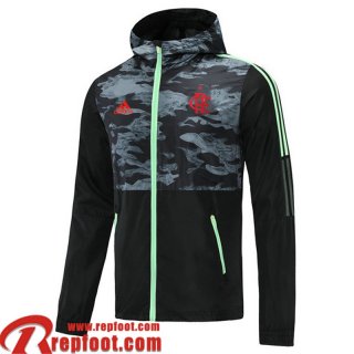 Coupe Vent Flamengo noir Homme 2023 2024 WK376