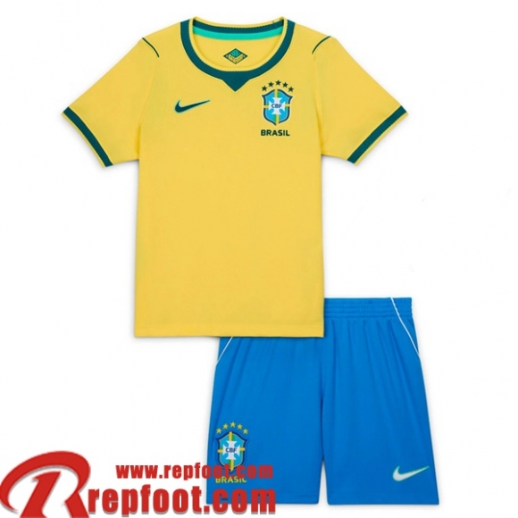 Bresil Maillots De Foot Domicile Enfant World Cup 2026