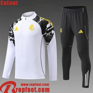 Real Madrid kit: Survetement de Foot Enfant 2026 2027 C1036