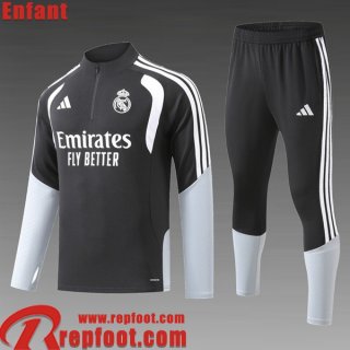 Real Madrid kit: Survetement de Foot Enfant 2026 2027 C1041